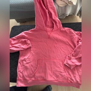 American Eagle Outfitters Coral Hoodie